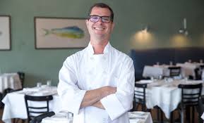 Chef Noah Schwartz in Greenport- photo courtesy of The James Beard Foundation