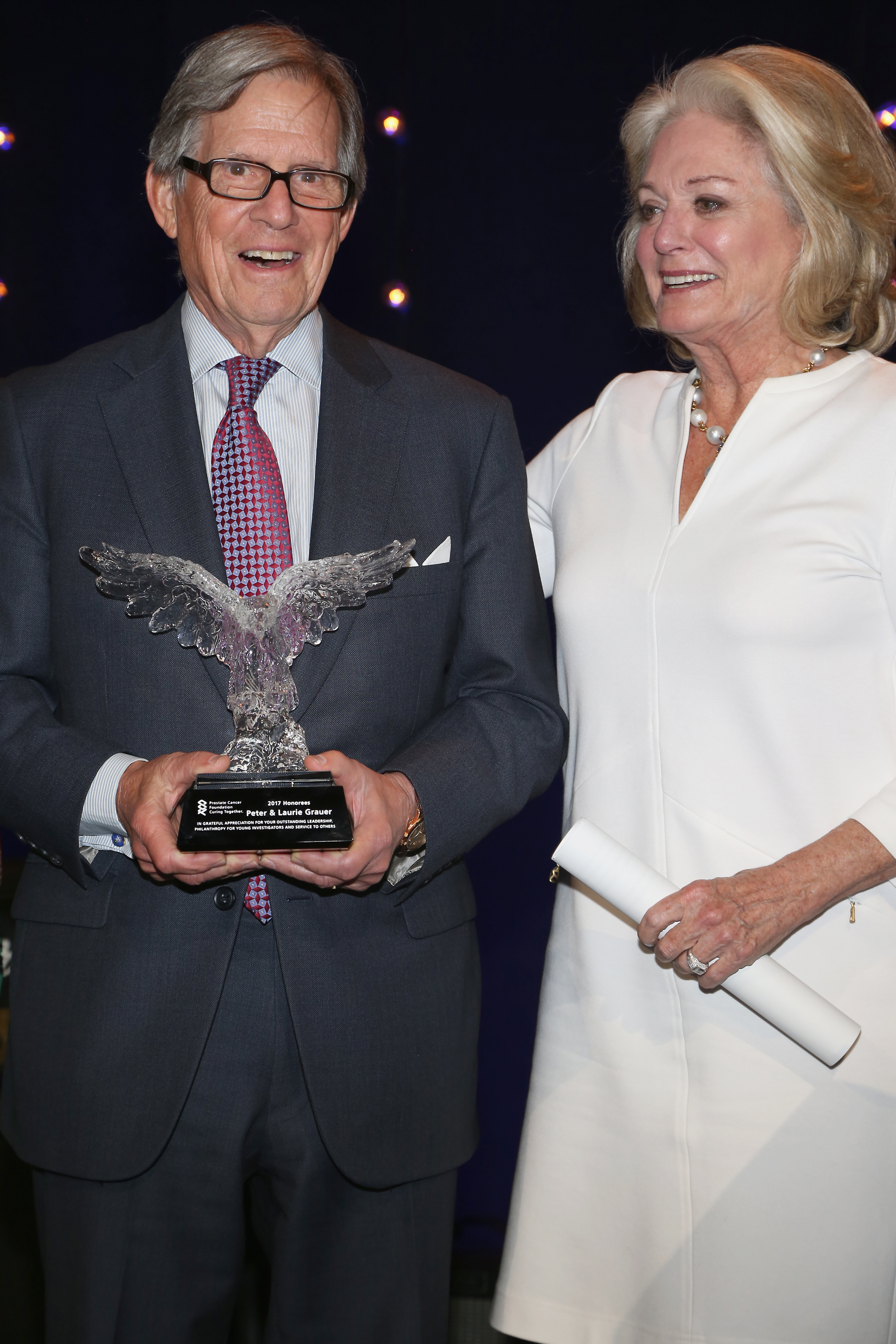 Peter Grauer, Laurie Grauer==
Prostate Cancer Foundation Presents the 2017 New York Dinner==
Cipriani 42nd Street, NYC==
November 6, 2017==
©Patrick McMullan==
Photo - Sylvain Gaboury/PMC==
==